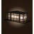 Ashalyn Frosted and Seeded Pier Mount Light