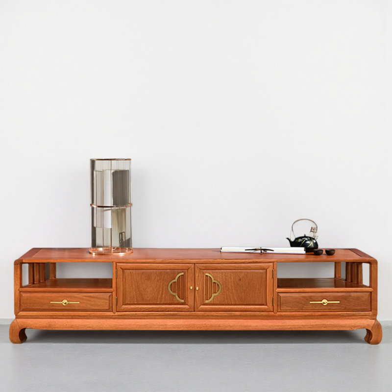 Modern Creative TV Stand, 21.26"H x 78.74"L x 17.72"W