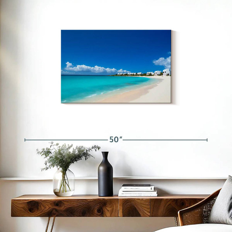 Gillard Anguilla White Beach, 20" H x 30" W