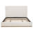 Boucle Upholstered Wingback Platform Bed-1935837251-1937323221