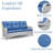 Bonia 72.44'' Wide Straight Patio Sofa with Cushions-780970602-762643438