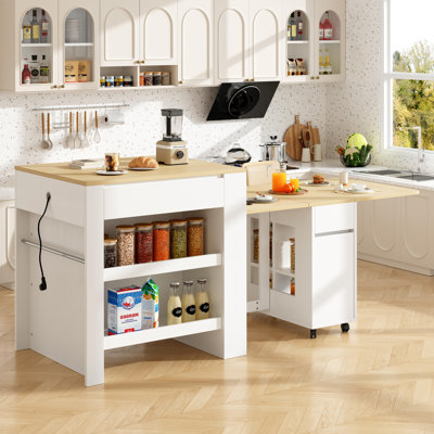 Wood Kitchen Island