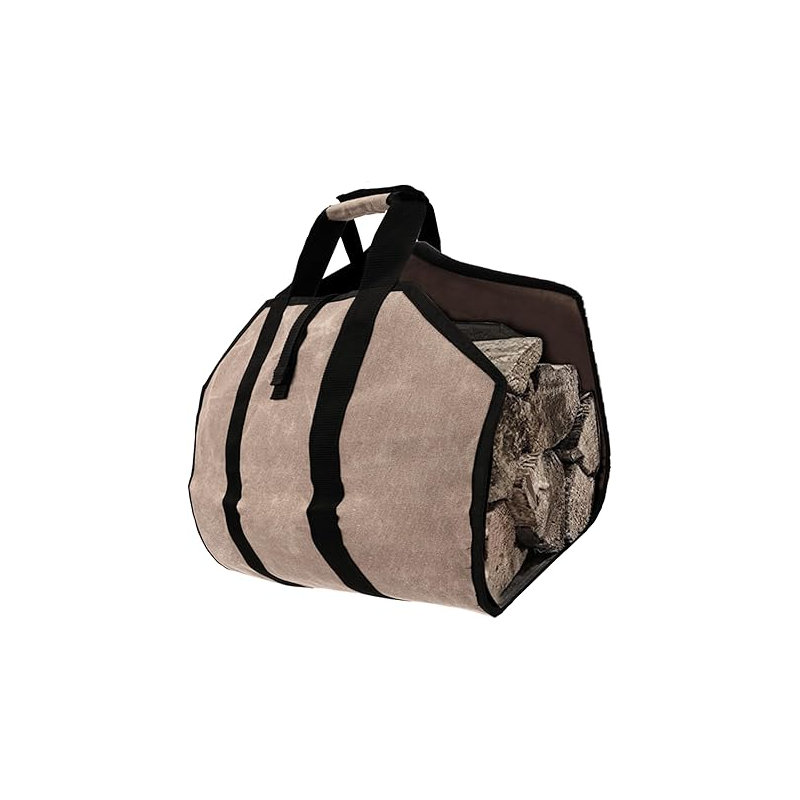 Canvas Log Carrier