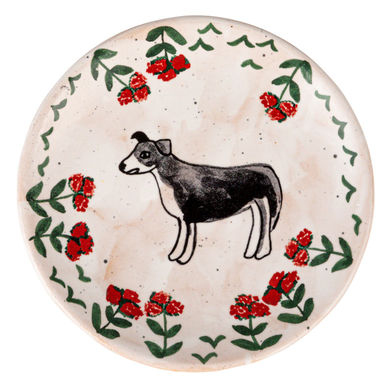 Enchanted Fauna Series - Hand-Painted Stoneware Plates