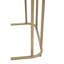 Bezno 116cm Glass Top Console Table
