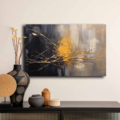 Peinture décorative sur toile