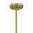 Torrix 3-Light Pendant in Warm Brass-197848003
