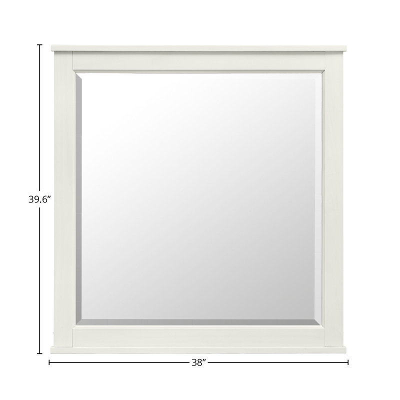 Miroir d'appoint, Blanc