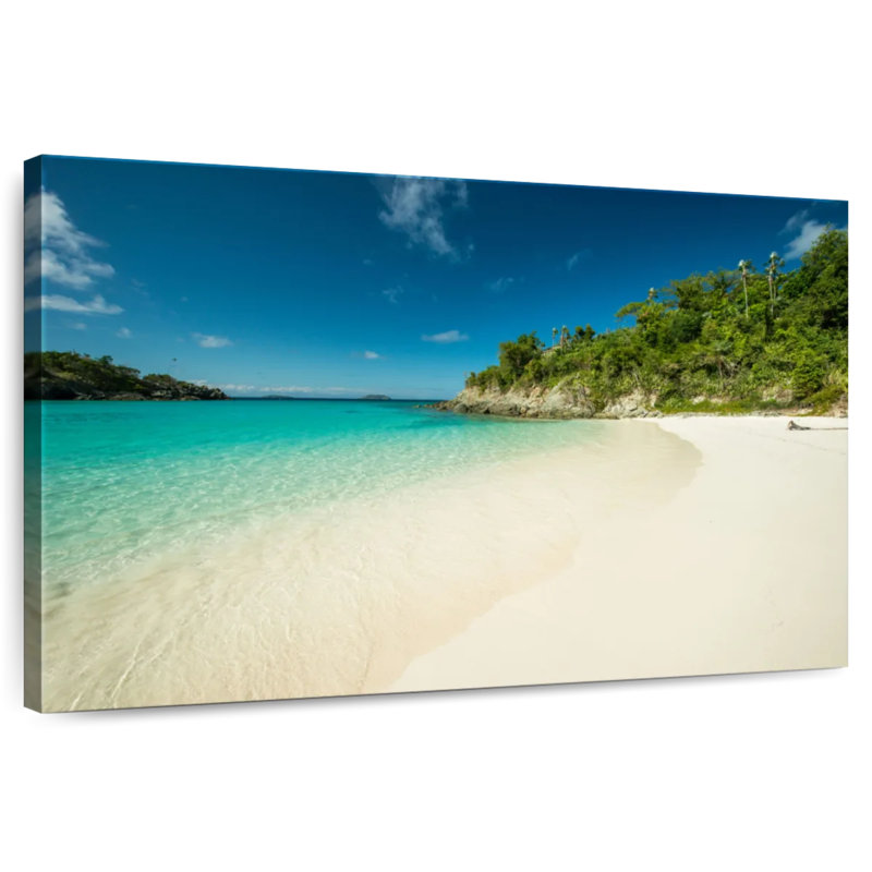 Plage de la baie tropicale Gillard, H 26 po x l 39 po