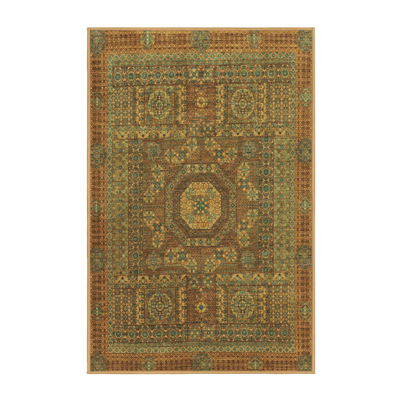 Abstract Indoor Rug, Rectangle 5' x 8'