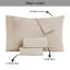 Ensemble de draps en microfibre brossée douce Hotel Luxury avec draps et taies d'oreiller très doux-809999514-858015797