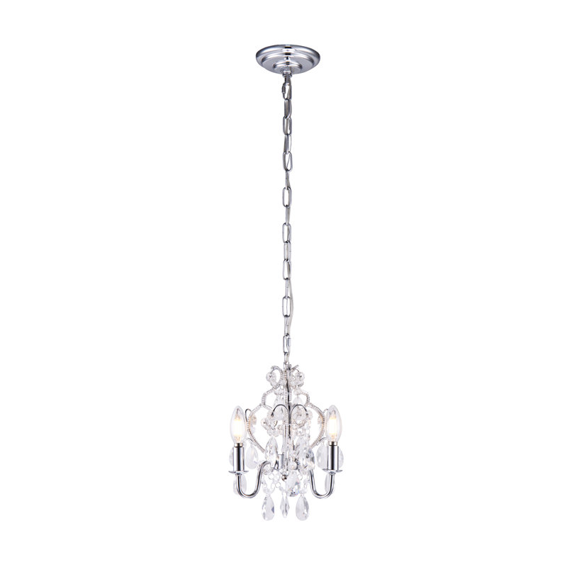 Ashim 3 - Light Dimmable Chandelier, Chrome