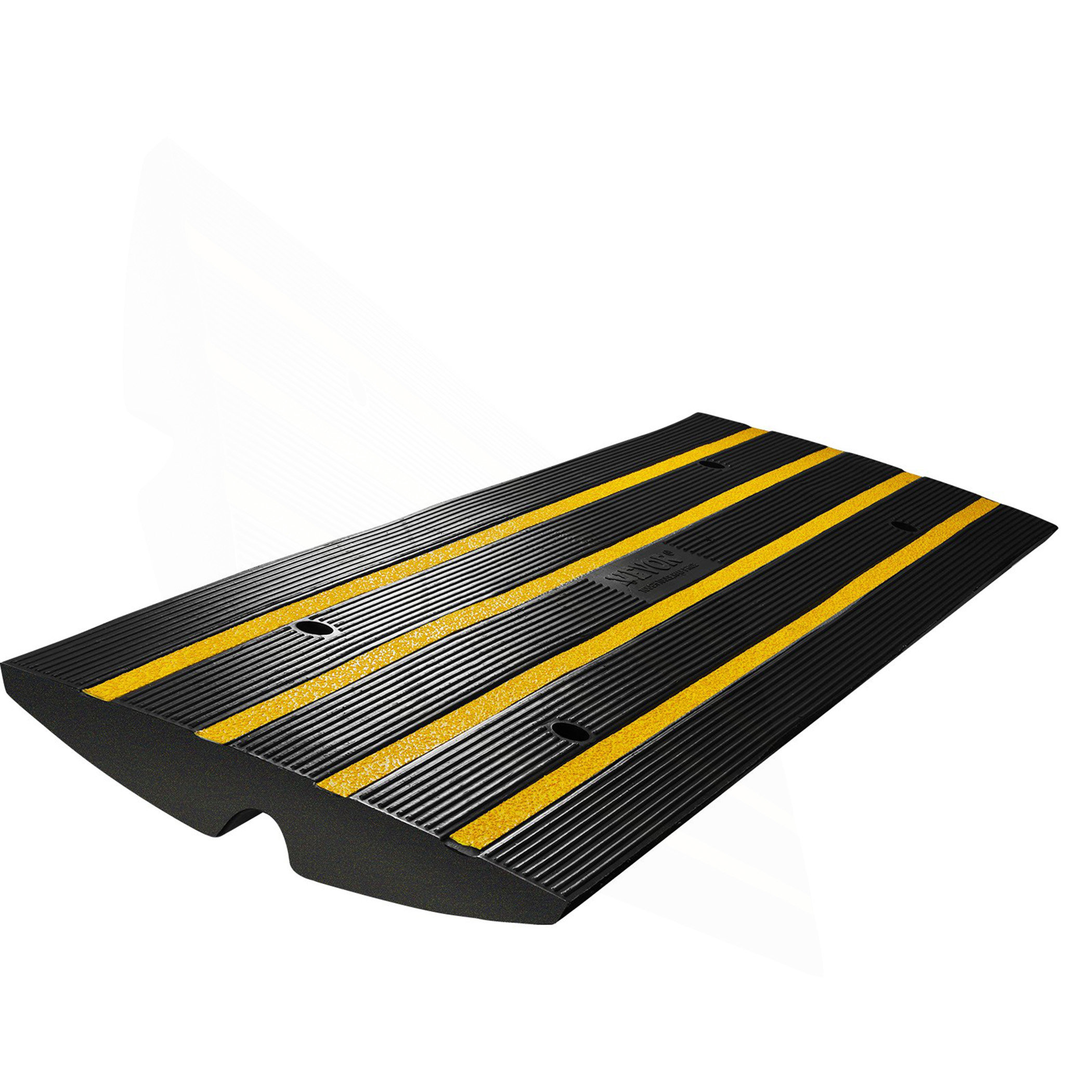 Jiafan Rubber Curb Ramp For Driveway 1 Pack, 15T Heavy Duty Sidewalk ...