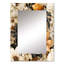 Earthy Elegance Boho Pattern - Floral Mirror Wall Decor-548133924