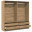 Bludovice Manufactured Wood Wardrobe