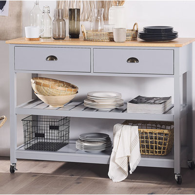 Newhaven Solid Wood Bar Cart
