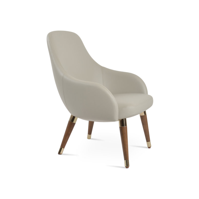 Fauteuil de 28 po de largeur, Gris clair