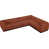 Tissu cognac chenille