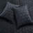 Reversible Diamond Embossed Bedspread Set – Geometric Quilt With Shams-126503876-126503866