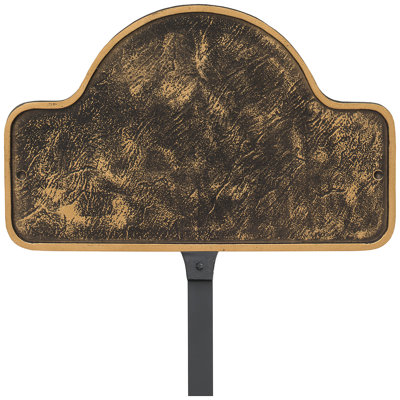 Plaque d'adresse avec arche Petite Lexington