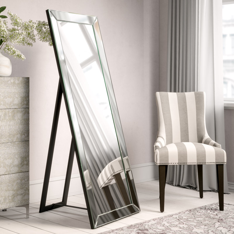 Gerald Glass Flat Floor Mirror