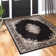 Tapis oriental noir Balthrop