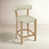 Beige Faux Leather / Natural Frame is out of stock