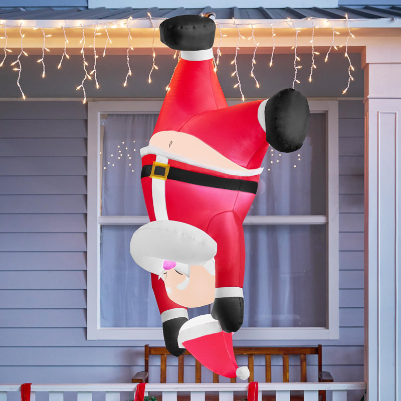 Décoration de Noël de Noël suspendue avec lumières DEL 6 pi
