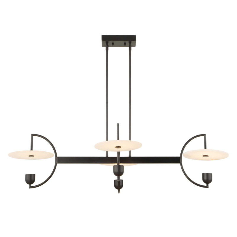 Uttermost Kyoto 4 Light Linear LED Chandelier