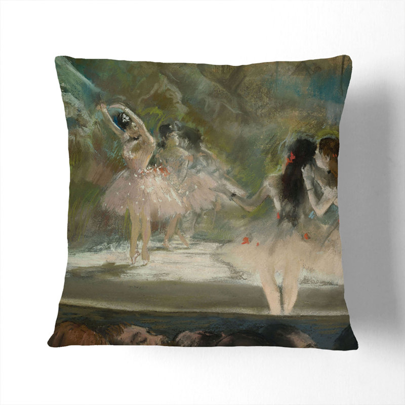 Ballet at the Paris Opera Scatter Cushion, 40cm H x 40cm W x 15cm D