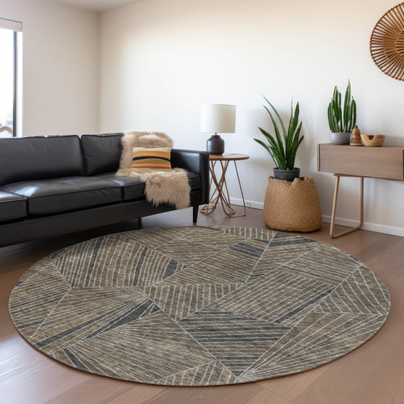 Tapis Colier, Rond 8 pi