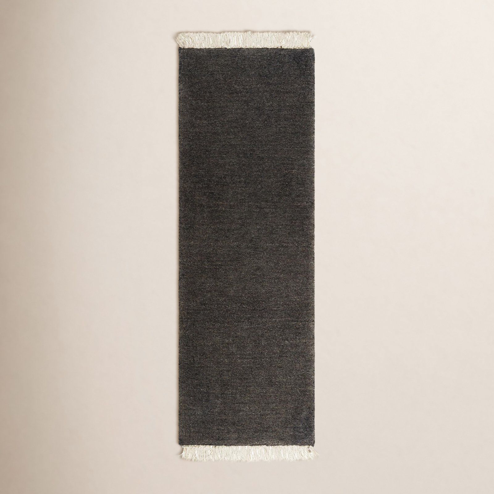 Clio Hand-Loomed Onyx Wool Rug, Runner 2'6" x 8'