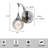 Led Wall Lights Crystal Wall Sconces Chrome Vanity Lights For Bathroom Chrome Bathroom Light Fixtures