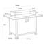 Ensemble de conversation modulaire en osier 6 personnes avec coussins Treyshun-87868579-99277889