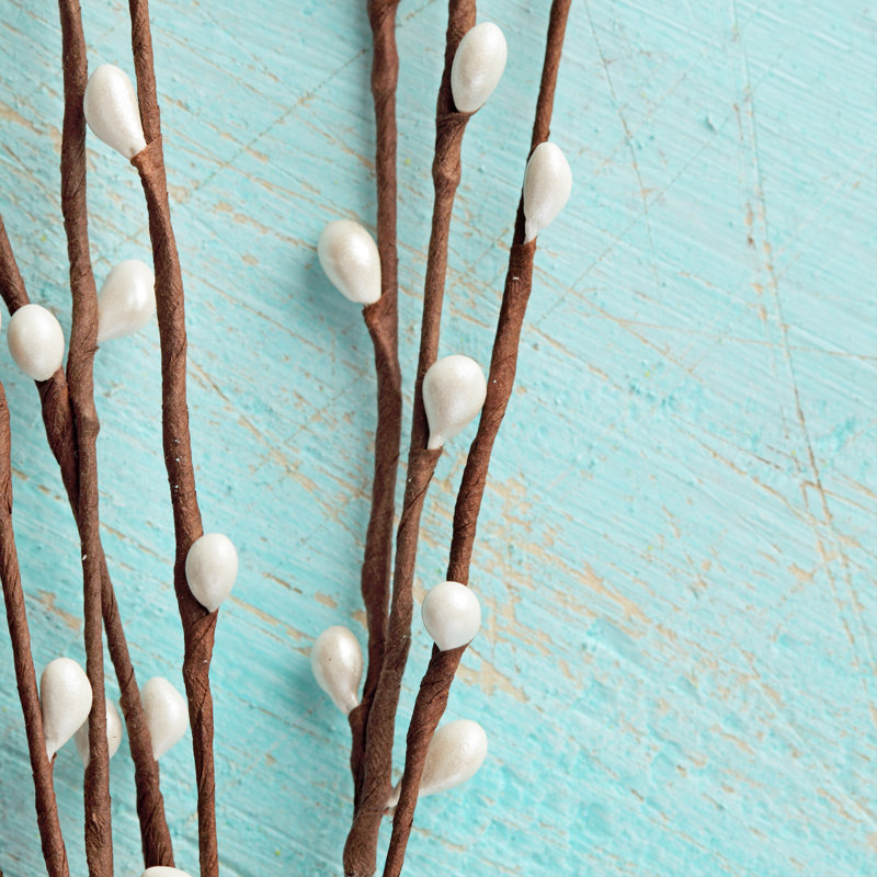 Willow Blossom - Photographie sur toile tendue, H 12 po x l 12 po