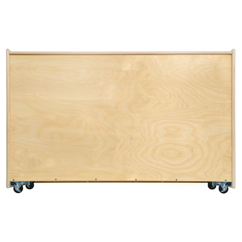 Rangement vertical pliable avec (20) plateaux translucides, Transparent