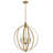 Fallon 4-Light Orb Coastal Rattan Pendant