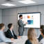 JYXCN Smart Board, tableau blanc interactif à écran tactile tout-en-un avec double système et partage de nuage Idéal pour le bureau, l'éducation et les présentations?-115051053