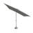 2.4mx3m Crank and Tilt Rectangular Parasol Grey Powder Coated Pole (38mm Pole, 8 Ribs) This parasol is made using Polyester Fabric which has a Weather-Proof Coating & UPF Sun Protection Level 50-2135400231
