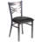 Prompton 'X'' Metal Restaurant Chair-264507925-158781930