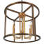 West Palm 6 - Light Lantern Drum Chandelier