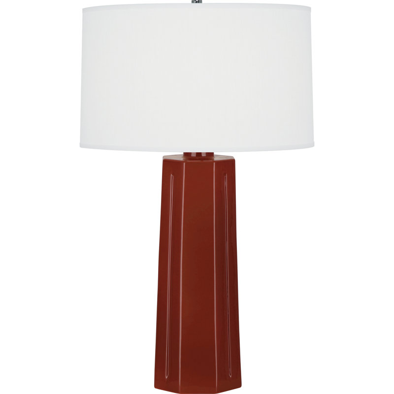 Mason Table Lamp, Oxblood