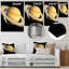 Beige et noir, planète Saturne-546320617