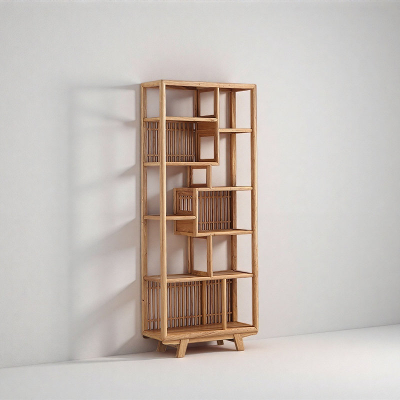 Nouvelle bibliothèque de style minimaliste chinois