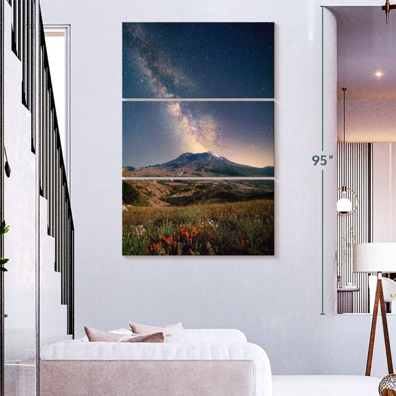 Oberle Mount St Helens Milky Way, 32" H x 20" W
