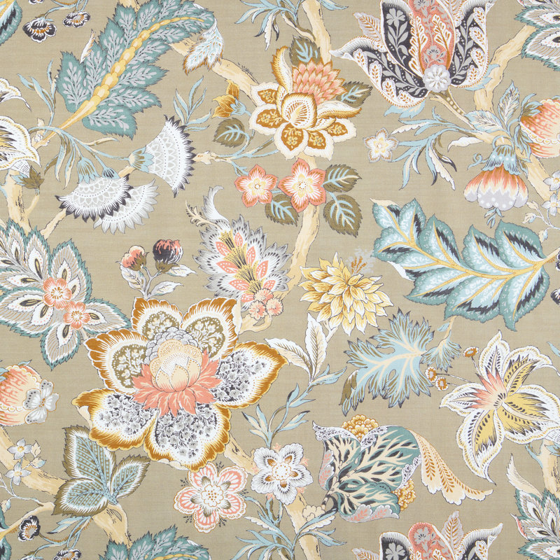 Belle Floral Tailored Window Valance
