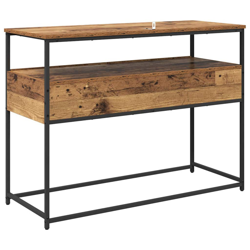 100cm Console Table, Old Wood
