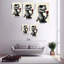 Impression sur toile, art mural T-Rex buvant du vin rouge-1 affiche rétro-572793979