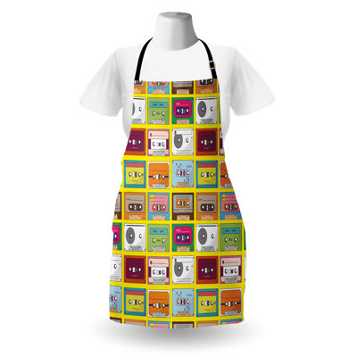No Pattern Bib Apron