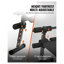 Banc à abdominaux pliable et inclinable avec 5 réglages de hauteur, planche à abdominaux en acier robuste pour l'entraînement musculaire à domicile
